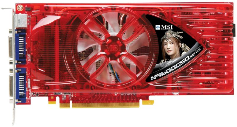 MSI Geforce N9600GSO comes with 384 or 768Mb RAM - Madshrimps Forum Madness